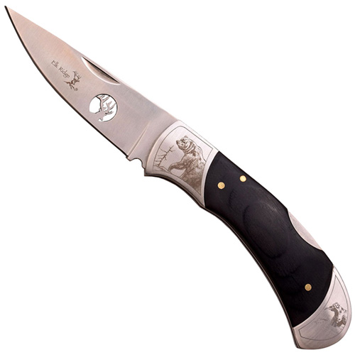 Elk Ridge Cut Out Logo Folding Knife