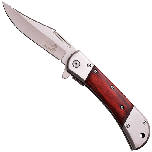 Master Cutlery Elk Ridge Stainless Steel 4.75-Inch Folding Knife
