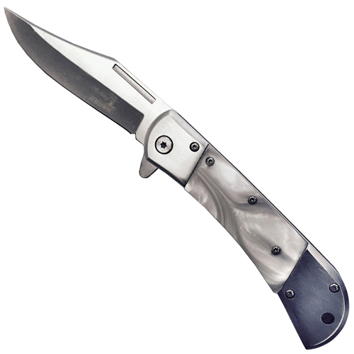 Master Cutlery Elk Ridge Stainless Steel 4.75-Inch Folding Knife