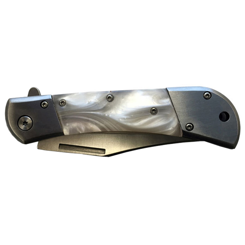 Master Cutlery Elk Ridge Stainless Steel 4.75-Inch Folding Knife