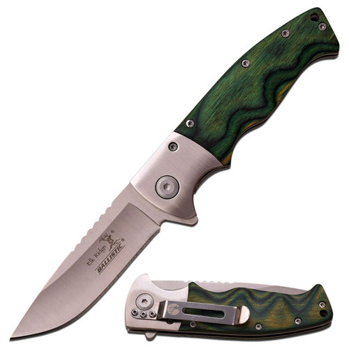 Elk Ridge Wooden Handle Folding Knife