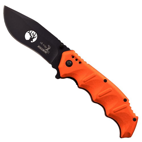 Elk Ridge Cut Wire Logo Folding Knife w/ Pocket Clip