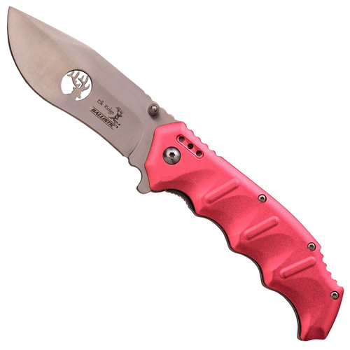 Elk Ridge Cut Wire Logo Folding Knife w/ Pocket Clip