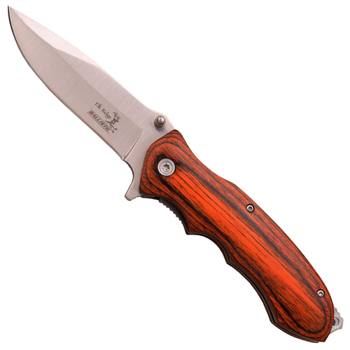 Elk Ridge ER-A160 Pakkawood Handle Folding Knife