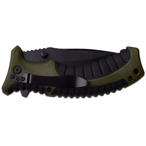 Elk Ridge ER-A934 Spring Assisted Folding Knife 5 Inch Closed