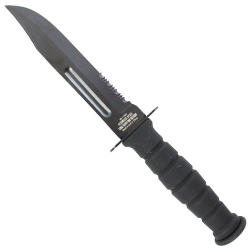 Survivor Fixed Blade Knife Serrated Edge