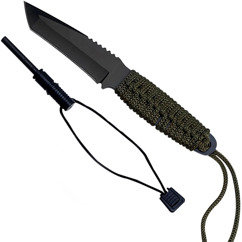 Master Cutlery HK-106T Fixed Knife w Fire Starter