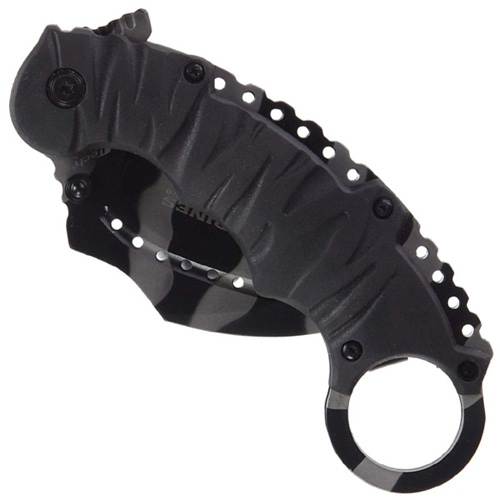 US Marines A1019 Half Serrated Edge Blade Folding Knife