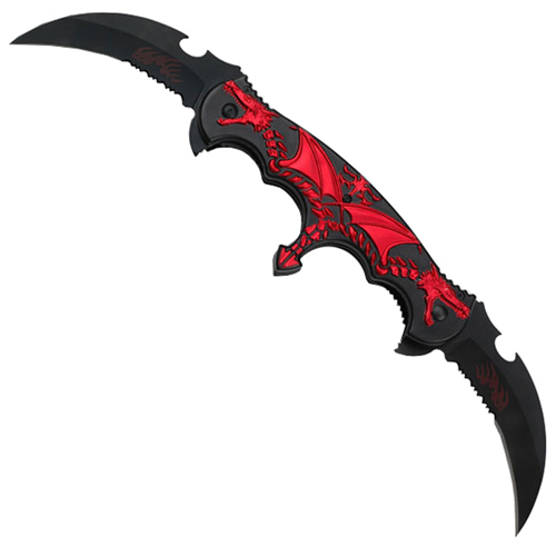 Masters Collection 6 Inch Closed Dual Tone Handle Folding Knife