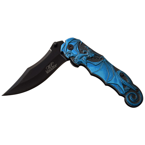 Masters Collection Aluminum Handle Folding Knife