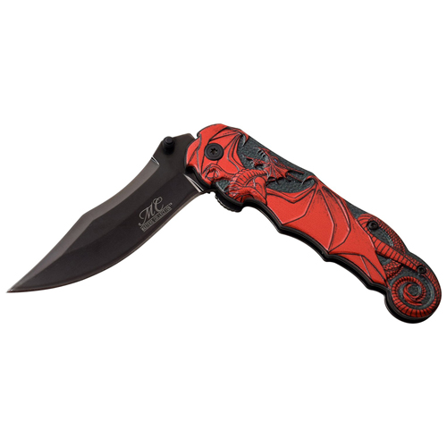 Masters Collection Aluminum Handle Folding Knife