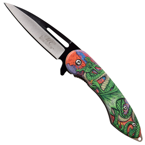 Masters Collection A051 Aluminum Handle Folding Knife