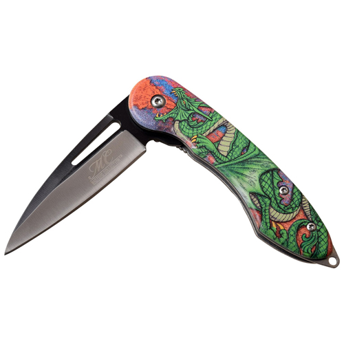 Masters Collection A051 Aluminum Handle Folding Knife