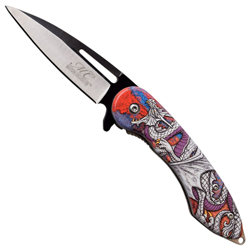 Masters Collection A051 Aluminum Handle Folding Knife