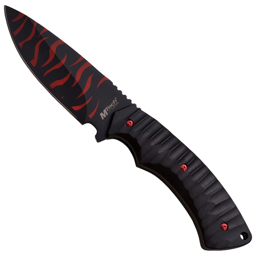 MTech USA Camo Coating Fixed Blade Knife