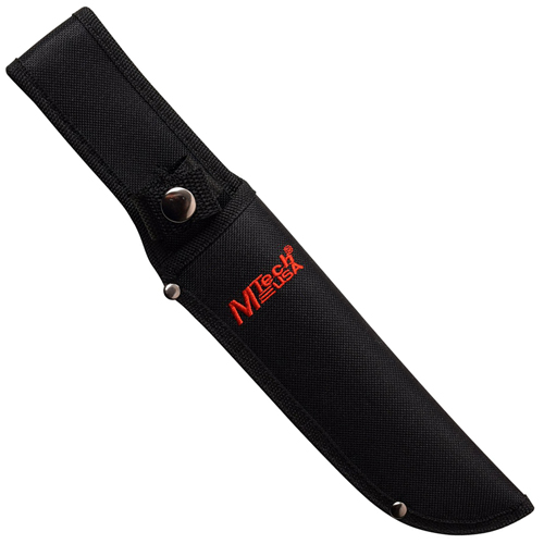 MTech USA 5 Inch Polished Pakkawood Handle Fixed Knife