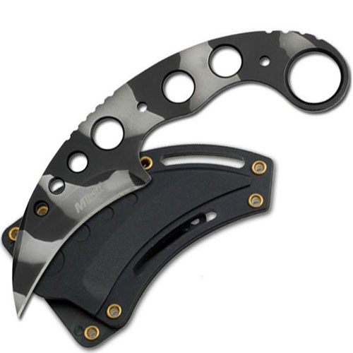 MTech USA Urban Camo Blade Folding Neck Knife