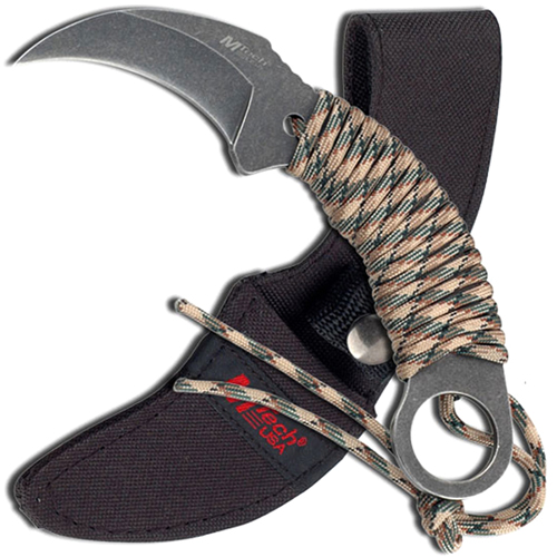 MTech USA 6.65 Inch Karambit Fixed Blade Knife