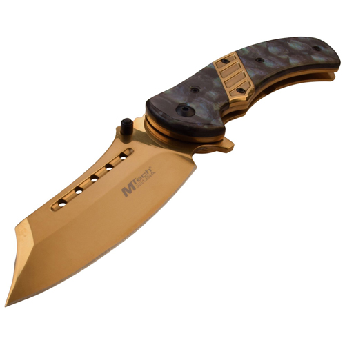MTech USA Acrylic Handle Folding Knife