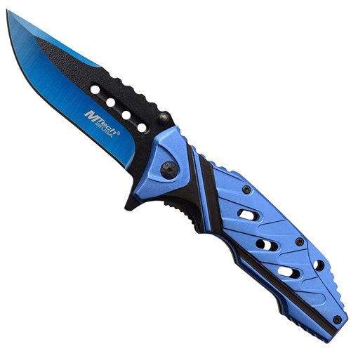 MTech USA 3.5 Inch Two Tone Blade Folding Knife