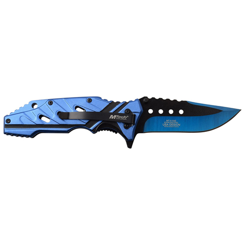 MTech USA 3.5 Inch Two Tone Blade Folding Knife