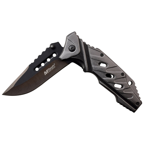 MTech USA 3.5 Inch Two Tone Blade Folding Knife