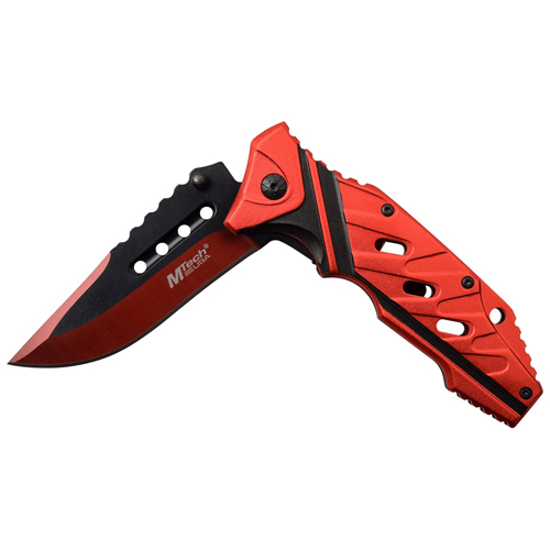 MTech USA 3.5 Inch Two Tone Blade Folding Knife