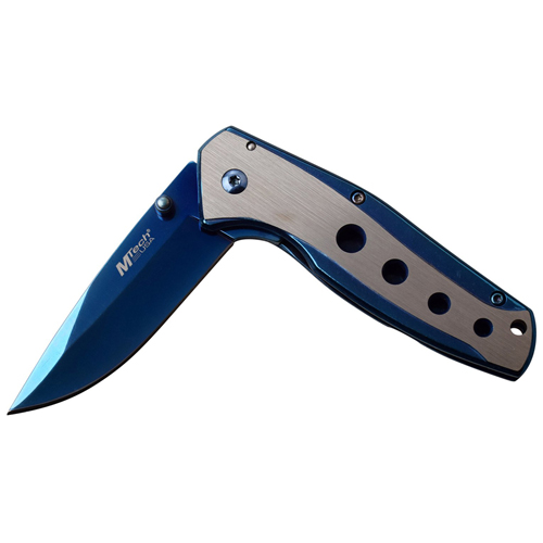 MTech USA Tinite Coated & Satin Handle Folding Knife