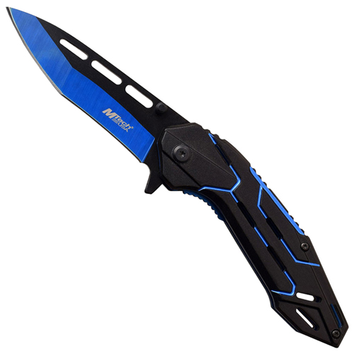 MTech USA 3.5 Inch Electro Plated Blade Folding Knife