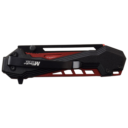 MTech USA A1057 Electro-Plated Liners Folding Knife