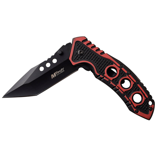 MTech USA 3.5 Inch Tanto Blade Folding Knife
