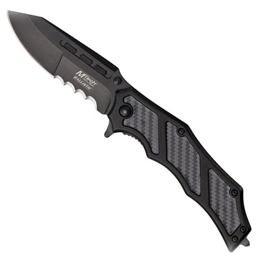 Mtech USA Folding Knife - Half Serrated Edge
