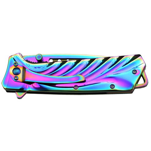 MTech USA Rainbow MT-A822RB Folding Knife