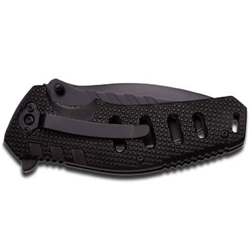 Mtech USA Folder - Black Handle