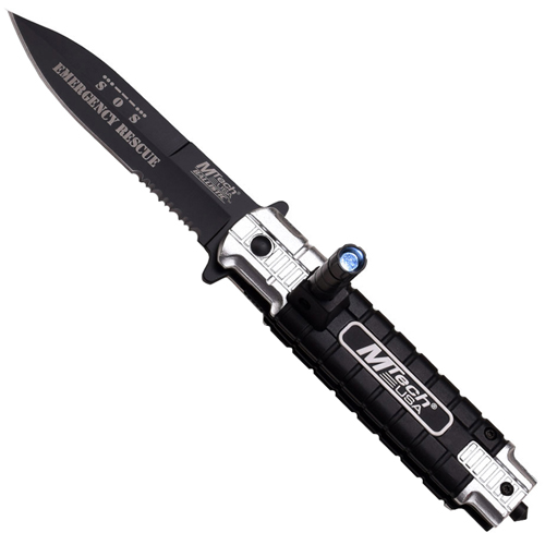 MTech USA Dual Tone Aluminum Handle Folding Knife