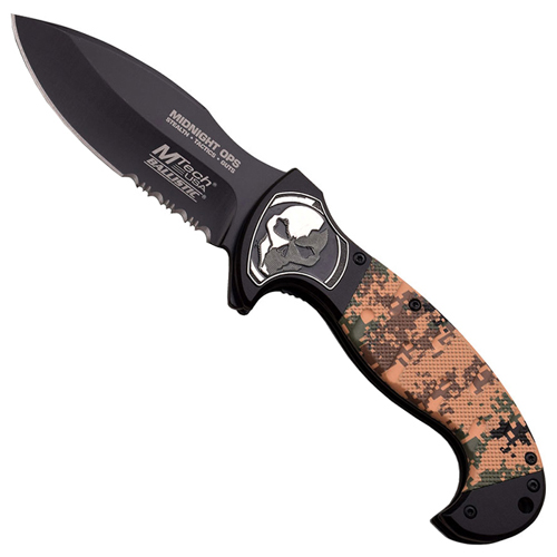 MTech USA Aluminum Skull Bolster Ballistic Folding Knife