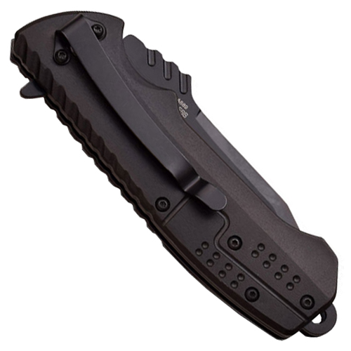 MTech USA A889 Half Serrated Edge Folding Blade Knife