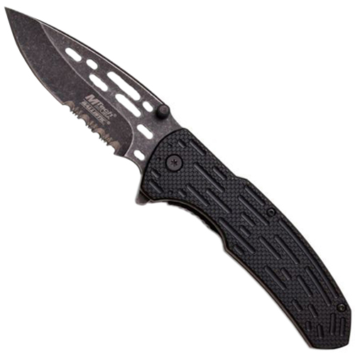 MTech USA A896 Aluminum Handle Folding Blade Knife