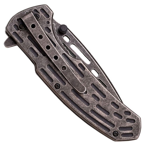 MTech USA A896 Aluminum Handle Folding Blade Knife