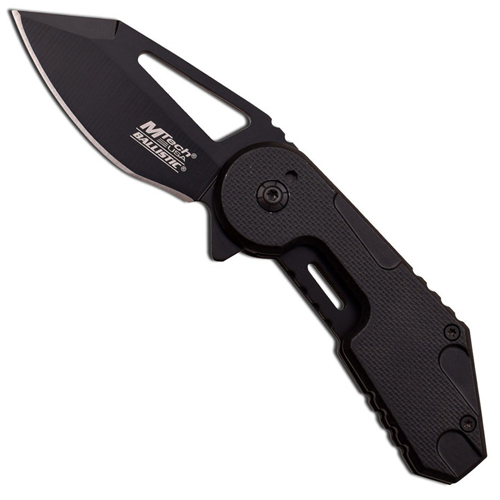 MTech Black Spring Assisted Knife
