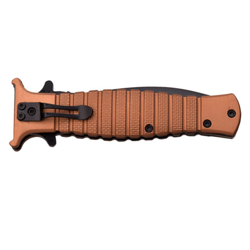 MTech USA 4.5 Inch Closed Black Finished Blade Folding Knife