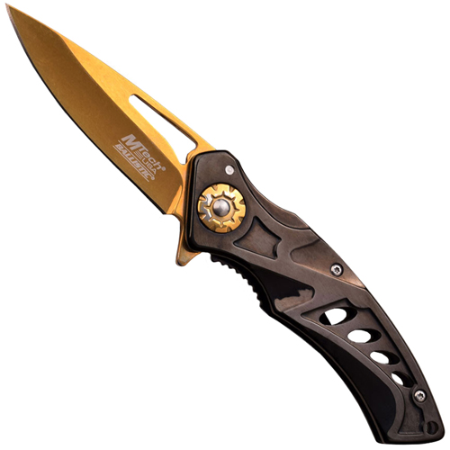 MTech USA Pivot Pin 4.5 Inch Closed Folding Knife 