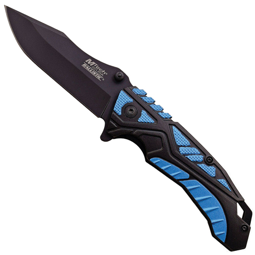 MTech USA A954 Anodized Aluminum Handle Folding Knife