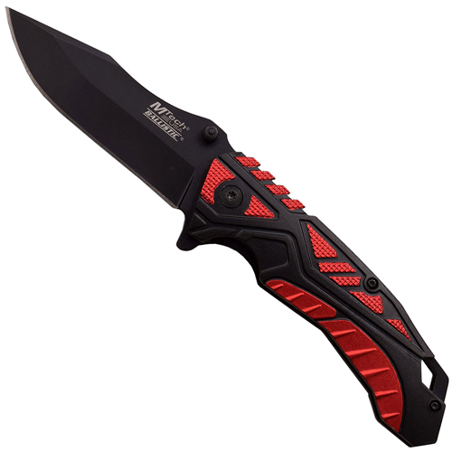 MTech USA A954 Anodized Aluminum Handle Folding Knife