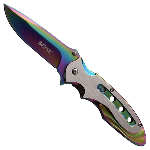 MTech USA Titanium Coated Stainless Steel Folding Knife