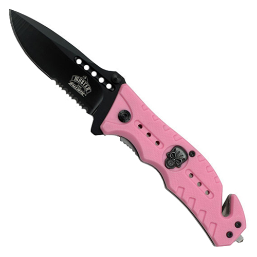 Master USA Half Serrated Folding Blade Knife
