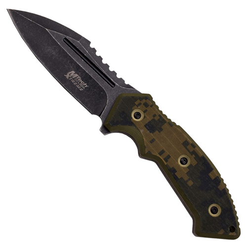MTech USA Xtreme Tactical Stonewashed Fixed Blade Knife