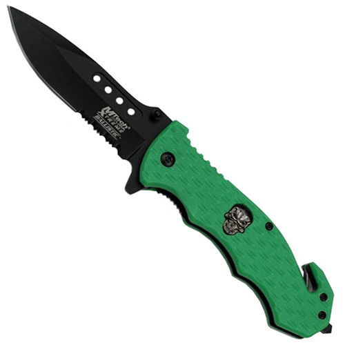 MTech USA Xtreme Skull Medallion Folding Knife