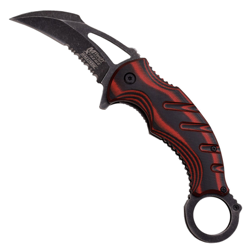 MTech Xtreme 3mm Thick Blade G-10 Handle Folding Knife