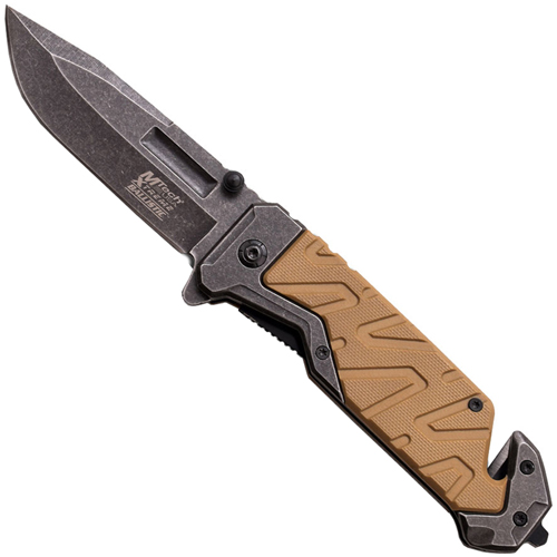 MTech USA Xtreme A841 Ballistic Knife with Glass Breaker